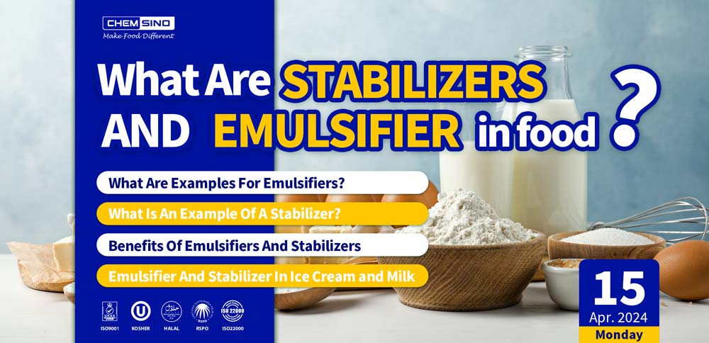 What Are Stabilizers And Emulsifiers In Food
